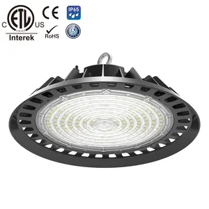 High Efficiency Ufo Warehouse 240W Gymnasium 100W 200W Led High Bay Light With Remote Control