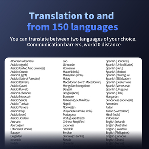 Vormor G6 Nâng Cấp Thông Minh Dịch Tai Nghe Thời Gian Thực Dịch Tai Nghe Ai Ngôn Ngữ Dịch Tai Nghe - Product Image 2