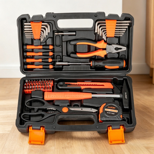 Ensemble <span class=keywords><strong>de</strong></span> 30 embouts et clés hexagonales, ensemble d'<span class=keywords><strong>outils</strong></span> à main <span class=keywords><strong>de</strong></span> 56 pièces pour le bricolage général à domicile - Product Image 1