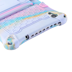 Verstärkte versteckte Halterung Schutzhülle Tablet Case Cover Shell Weiche Silikon hülle für Lenovo Tab M8 8 "TB-8705F <span class=keywords><strong>8505F</strong></span> - Product Image 6