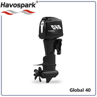 Moteur hors-bord électrique Havospark G40, poussée de 395 kg, propulseur marin de 40 kW, 1650 tr/min, pour kayaks de pêche, bateaux de petite et moyenne taille, yachts