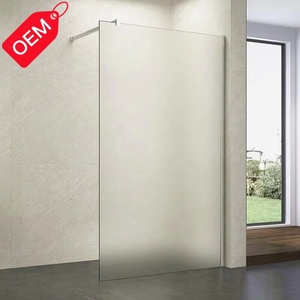 Venta al por mayor personalizable 8mm bandeja Rectangular <span class=keywords><strong>de</strong></span> espesor recto cepillado templado <span class=keywords><strong>mampara</strong></span> <span class=keywords><strong>de</strong></span> <span class=keywords><strong>ducha</strong></span> Panel <span class=keywords><strong>de</strong></span> baño Puerta <span class=keywords><strong>de</strong></span> pantalla fija - Product Image 5