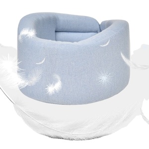 U-Shaped <b>Neck</b> <b>Pillow</b> EVA Lightweight Breathable Support For Adults And Elderly Unisex Travel Sleep Cushion - Product Image 3