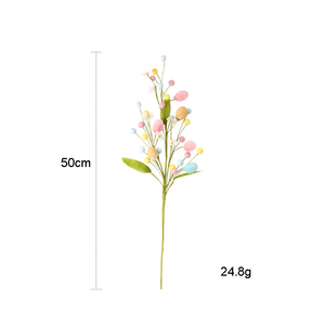 Ramas de Flores Artificiales de Pascua con Huevos Coloridos y Bayas para Decoración de Centros de Mesa y Arreglos Florales para Fiestas - Product Image 5