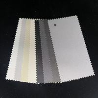 Tissu pare-soleil à 3 % d'ouverture, haute occultation, matière première anti-UV et anti-chaleur pour stores enrouleurs résidentiels et commerciaux