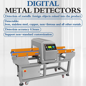 Detector de Metales para Alimentos de Alta Sensibilidad, Máquina Transportadora para Inspección de Seguridad en el Procesamiento de Alimentos, Gran Venta - Product Image 4