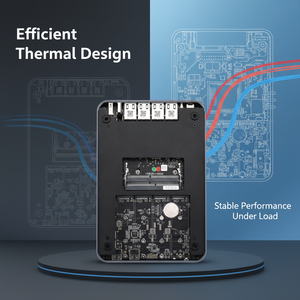 Qotom Thin Client <b>PC</b> Classic Design 4 Slot SSD <b>Mini</b> Desktop NAS Storage Server - Product Image 6