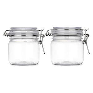 Frasco de Vidrio Transparente de Gran Capacidad para Almacenamiento de Alimentos, con Logotipo Personalizado de Alta Calidad, Venta al Por Mayor - Product Image 1