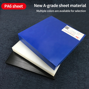 Lastra in poliammide spessore 1.5mm, 2mm, 3mm, 8mm per parti di trasmissione meccanica, grado industriale, bianca, resistente all'usura, in <span class=keywords><strong>nylon</strong></span> PA6 - Product Image 2