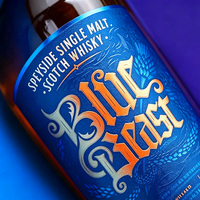 Étiquette autocollante personnalisée de haute qualité pour bouteille de tequila blanche, avec estampage à chaud et gaufrage, étiquette Conquistador pour bouteille de vin