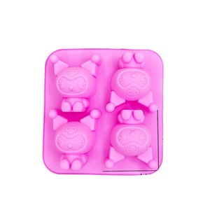 Moules <span class=keywords><strong>en</strong></span> <span class=keywords><strong>silicone</strong></span> <span class=keywords><strong>en</strong></span> forme de cube et de dessin animé pour la fabrication de savon et de bougies - Réutilisables, résistants à la chaleur, démoulage facile - Product Image 5