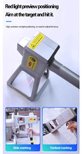 Portable 20W 30W Fiber <strong>Laser</strong> <strong>Marking</strong> Machine Handheld Expiry Date <strong>Coding</strong> for Metal Jewelry New Condition with Max Performance - Product Image 4