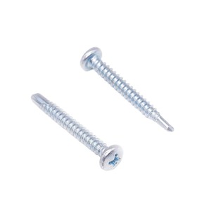Vis autoperceuses de haute qualité en acier au carbone galvanisé avec rondelle hexagonale pour fixation composite, vis de toiture - Product Image 5