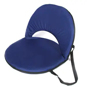便携式家用家具个性化椅子可调角度折叠休闲椅紧凑型体育场座椅和瑜伽地板椅