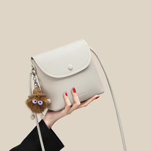 Sac à main et sac messager décontracté à bandoulière unique en cuir de vache véritable rétro pour femmes, imperméable, fermeture éclair, fabrication tendance - Product Image 4