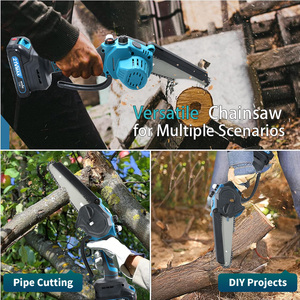 Top xử lý mini pin không dây điện Chainsaw Tree mua máy tay Saw chuỗi Phụ tùng để bán cắt chuyên nghiệp - Product Image 6