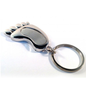 Móc chìa khóa attachable kim loại chân-shaped <span class=keywords><strong>USB</strong></span> Flash Drive 1GB để 32GB <span class=keywords><strong>Memory</strong></span> Stick 2.0 Pen Drive với thiết kế thời trang - Product Image 1