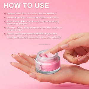 Crème à essence régénérante à la rose la plus populaire Crème hydratante pour le visage hydratante lisse et brillante Hommes Femmes 30g Crème à la rose - Product Image 5