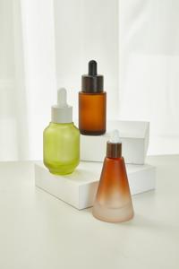 Leere Nagelhautöl Ätherisches Öl Körperöl Behälter 30ml 50ml 100ml Mattglas Runde Tropfflasche - Product Image 2