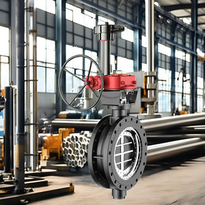 Chemical Type Double Flange <strong>Butterfly</strong> <strong>Valve</strong> Carbon Steel - Product Image 4