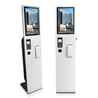 Kiosque de paiement en libre-service Masung 27 pouces avec lecteur de cartes et imprimante de reçus pour la billetterie et le paiement des factures d'hôtel
