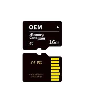 JINFLY fabricante logo tarjeta microSD 128G 256G 512G TF tarjeta 10 a1 64GB para teléfono U1 U2 U3 tarjetas de cumpleaños para novio