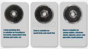 <span class=keywords><strong>KL120</strong></span> trou de moulin à granulés d'alimentation taille 3 mm 4 mm et 5 mm diamètre disque de meulage plaque matrice moule - Product Image 5