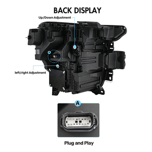 Conjunto de Faros Delanteros para Automóvil A538 a Precio de Mayoreo para Ford F150 2024-2026, Faros Delanteros de Alta Gama para Lariat, King <span class=keywords><strong>Ranch</strong></span>, Platinum y Raptor - Product Image 4