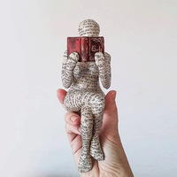 Figurine de lecture pour femme, en pâte à papier, décoration de bibliothèque de lecture, Style de penseur, Statue en résine, Sculptures abstraites, Figurines
