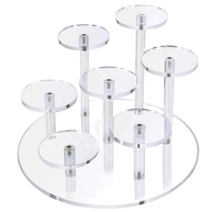 Présentoir à figurines en acrylique portable à 7 niveaux, écologique, facile à assembler – Organisateur de collection de figurines à plusieurs niveaux - Product Image 5