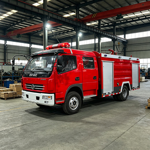 Nuevo Camión de Bomberos de Doble Cabina 4x2 con Tanque de Agua de 4 Metros Cúbicos, Vehículo de Rescate Contra Incendios Diésel para Emergencias Forestales y Rurales - Product Image 6