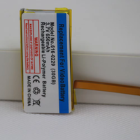 Baterai Pengganti 650mAh untuk iPod Classic Gen 6th 7th 80GB 120GB Thin 160GB untuk iPod 5/5.5 Gen 30GB 616-0229 Baterai