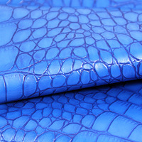 Cuir synthétique PU Laimont, grand motif crocodile, résistant à l'abrasion, pour sacs, sacs à main, chaussures