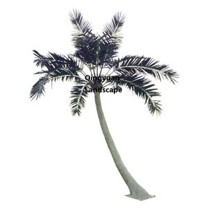 Kunstmatige Kokospalmboom 3M 5M 8M 12M Hoog Grote Glasvezel Plastic Palmboom Voor Thuis Indoor Tuin Decor - Product Image 6