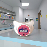 Termometer Dot Digital untuk Bayi Baru Lahir, Monitor Demam, Harga Grosir Murah Langsung dari Pabrik Hangzhou Health Shining
