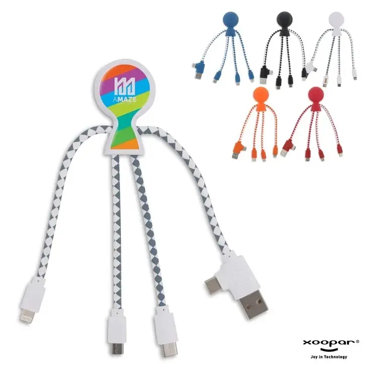 White, Orange, Blue, Black, Red