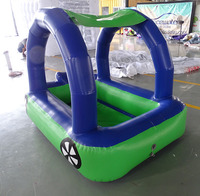 Vente chaude Voiture Gonflable Flotteurs Natation Eau Jouets Bateau Flottant pour la Fête D'été