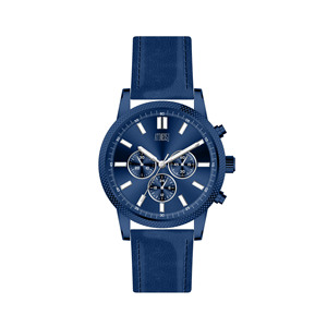 Reloj Cronógrafo Venture Edge de 44 mm para Hombre, Estilo Casual de Negocios, con Correa de Cuero, Movimiento de Cuarzo Analógico, Estilo Elegante - Product Image 4