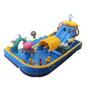 Big Bounce AirFunPro <span class=keywords><strong>Maison</strong></span> de rebond gonflable et parc à thème Bâche en PVC écologique <span class=keywords><strong>pour</strong></span> adultes et enfants - Product Image 4