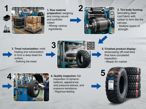 ยางรถบรรทุกหนักแบบเรเดียล 2026 7.50R16 CB999 คุณภาพพรีเมียมจากโรงงานจีน - Product Image 3