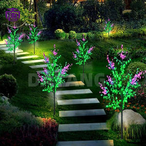 Lumière LED élégante en forme de fleur de lilas, étanche IP65, pour Halloween, Noël, décoration extérieure et intérieure avec télécommande - Product Image 5
