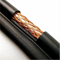 Prix usine faible perte 1.13 U.Fl câble IPX Micro 1.13mm Mini câble de Communication en cuivre Coaxial modèle RG174 câble RF isolé