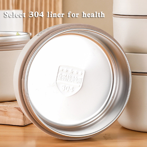 Yuedisi - Recipiente de Comida Apilable de 3 Capas, de Acero Inoxidable 304, Hermético, Apto para Microondas, con Aislamiento Térmico para Almuerzo - Product Image 3