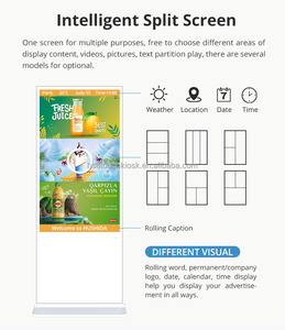 Hushida 43 49 55 65 75 86 <span class=keywords><strong>100</strong></span>นิ้ว4K ระบบแอนดรอยด์จอ LCD แสดงผลโฆษณาแนวตั้งแบบอินเตอร์แอคทีฟดิจิตัล - Product Image 4