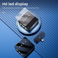Bestseller Neues Kabelloses Kondensator-Lavaliermikrofon Intelligente Geräuschunterdrückung Omnidirektionaler Professioneller Audio-Tonabnehmer