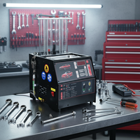 Nettoyeur et testeur d'injecteurs de carburant GATmatic 4 cylindres 110V/220V, outil de nettoyage automobile à ultrasons, modèle 4 tubes GI-400A