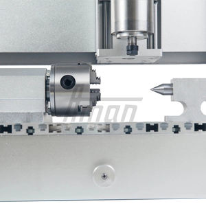 Machine de gravure CNC avec broche 1,5 kW, zone de travail 300x400x80mm, contrôle Mach3, moteur 3/4 axes pour gravure sur bois, métaux, plastiques et pierre - Product Image 2