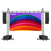 LED-Bühne P3.91 Voll farbige HD 4k Outdoor-Vermietung LED-Videowand LED-Miet panel LED-Anzeige bildschirm
