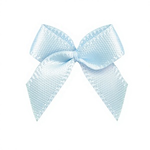 <span class=keywords><strong>Mini</strong></span> nœuds en ruban de satin personnalisés, multicolores, petits nœuds faits à la main pour vêtements, accessoires pour cheveux, bricolage - Product Image 3