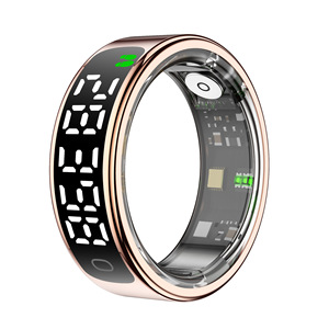 Anillo Inteligente R13 con Pantalla LED, Resistente al Agua IP68, Monitor de Ritmo Cardíaco, Monitor de Sueño, Podómetro, Control por Aplicación Bluetooth, 5g - Product Image 2